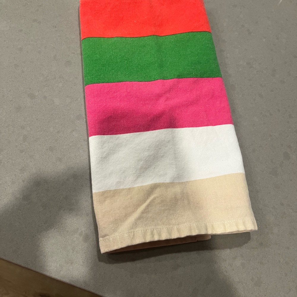Kate Spade Striped Tea Towel